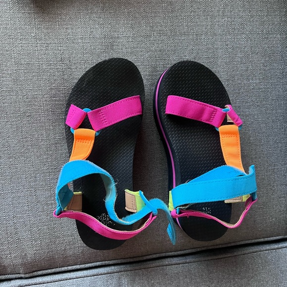 Wild Fable Multicolor Platform Sandals - Picture 2 of 3